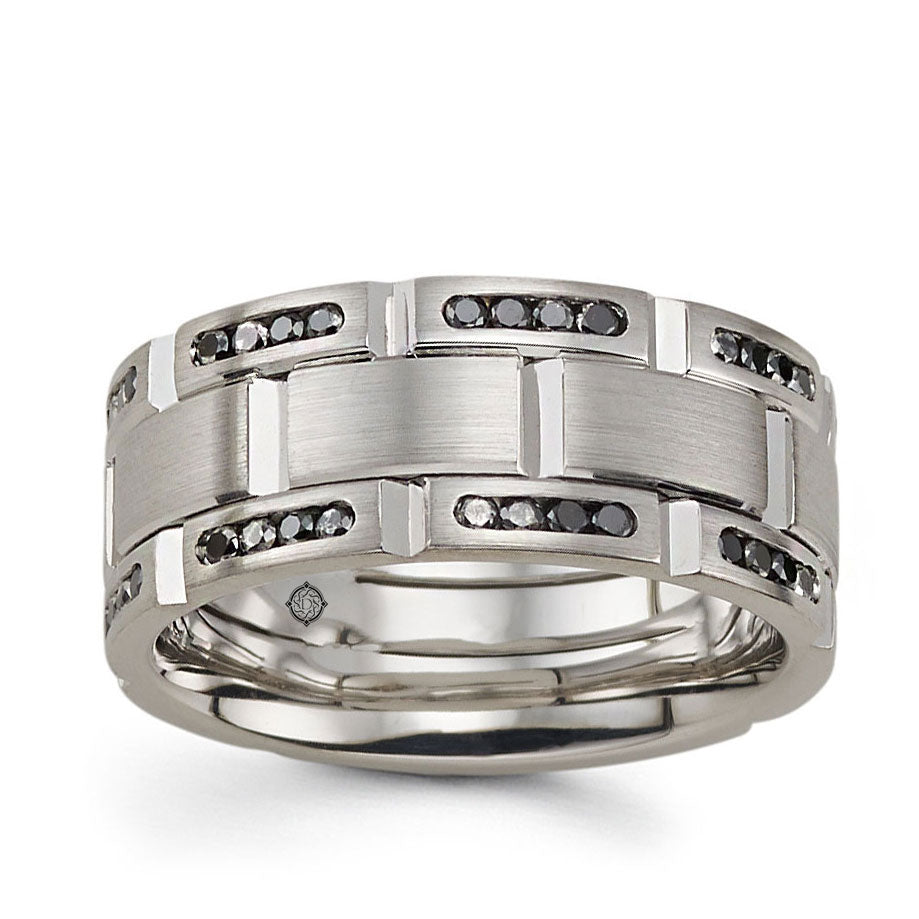 .70 Carat 14k White Gold Diamond Wedding Band - BAND2356