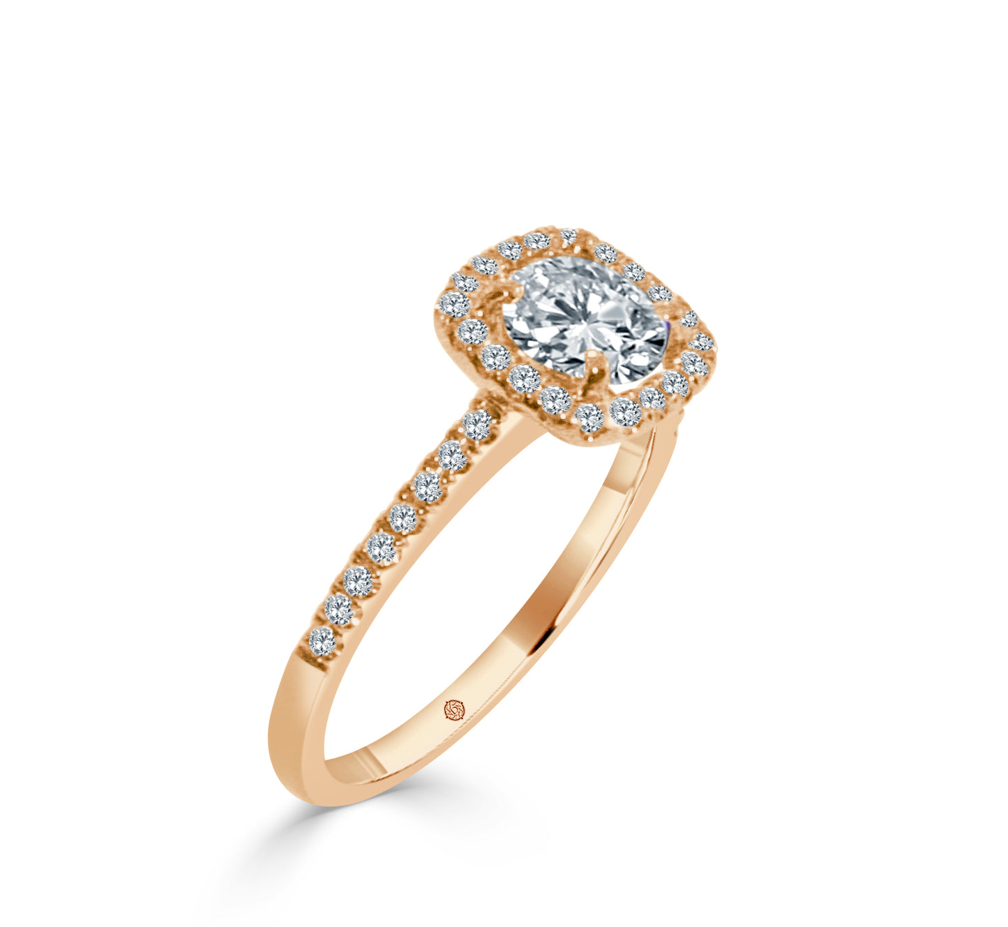THE CLASSIC HALO ENGAGEMENT RING - ER1100