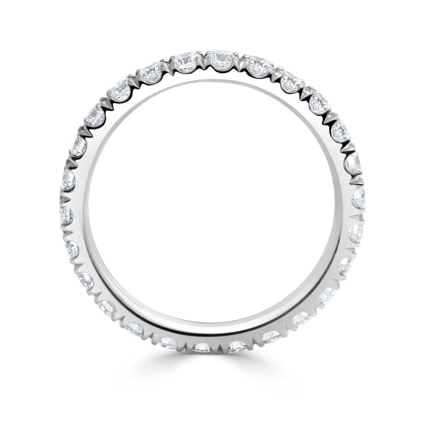 14K White Gold Eternity Band (1.15ctw) - BAND2237