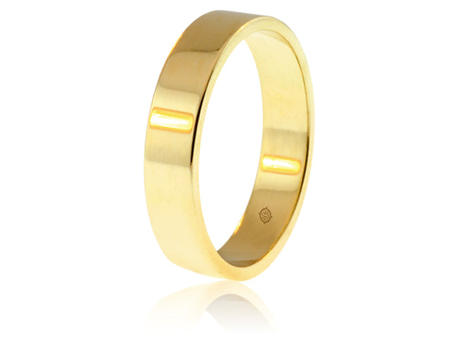 MODERN WEDDING BAND 4MM - BAND1005