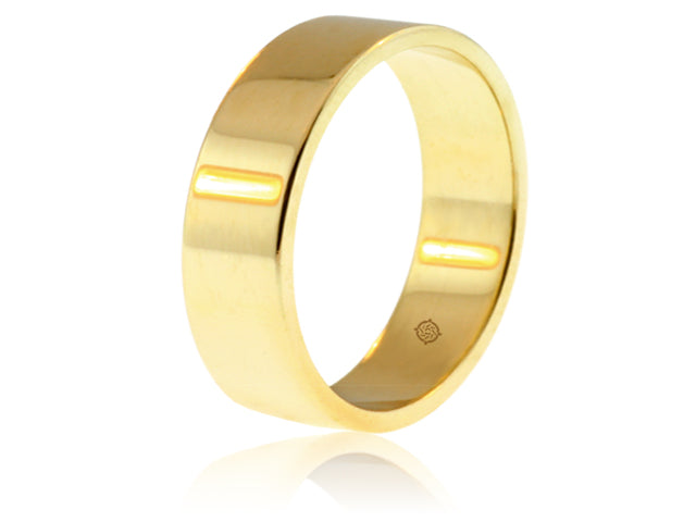 MODERN WEDDING BAND 6mm - BAND1007