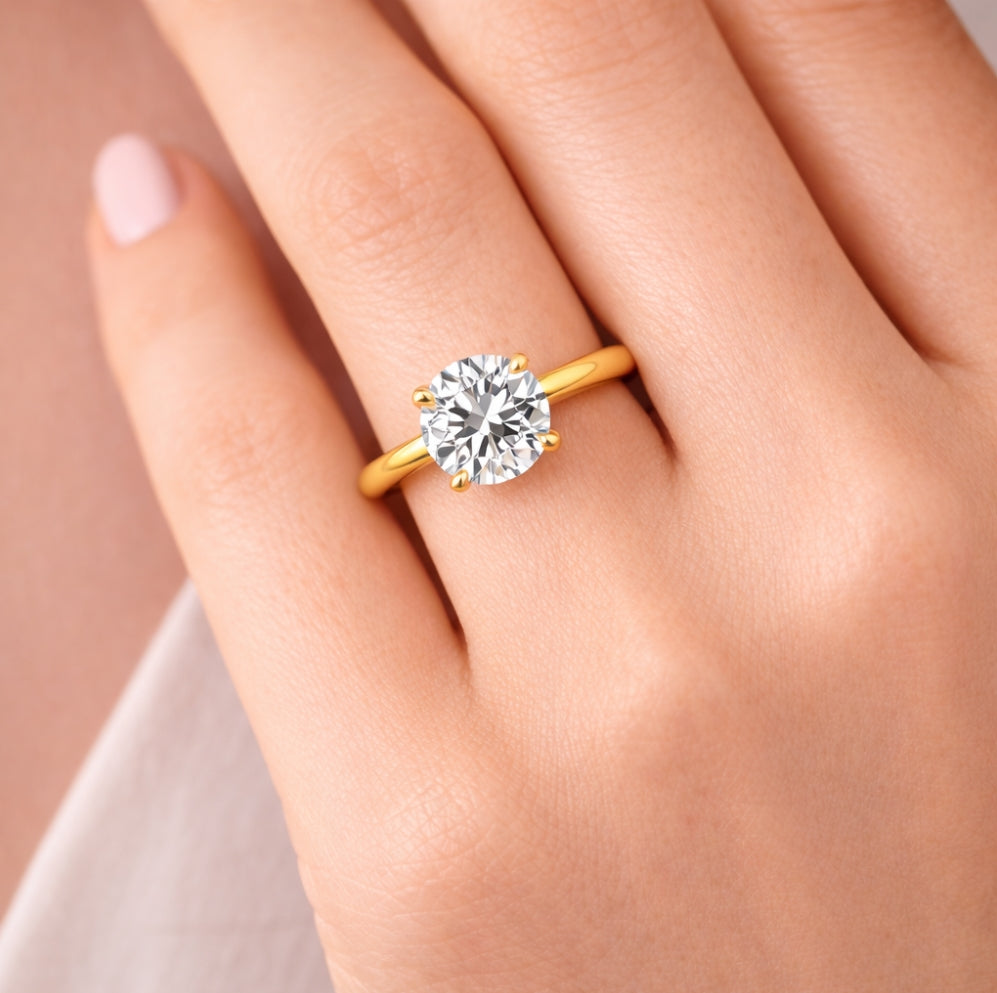 Classic Solitaire Engagement Ring, ER1485