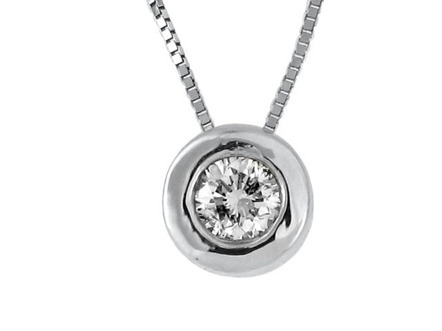 .30 Carat 14k White Gold Diamond Pendant - PEN01169