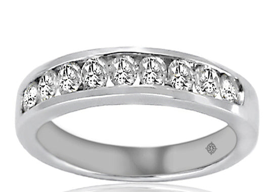 1.00 Carat Diamond Wedding Band - R01159