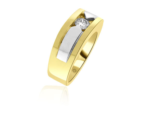 .60 Carat 2Tone 14k Gold Diamond Wedding Band - R10210
