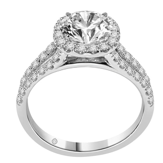 .70 Carat 14k White Gold TIFFANIE DIAMOND ENGAGEMENT RING - R270