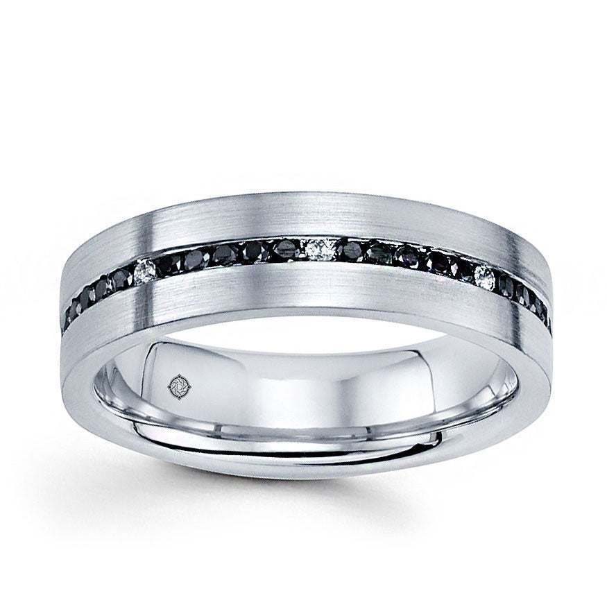 .60 Carat 14k White Gold Diamond Wedding Band - BAND2382