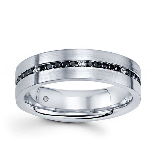 .60 Carat 14k White Gold Diamond Wedding Band - BAND2382