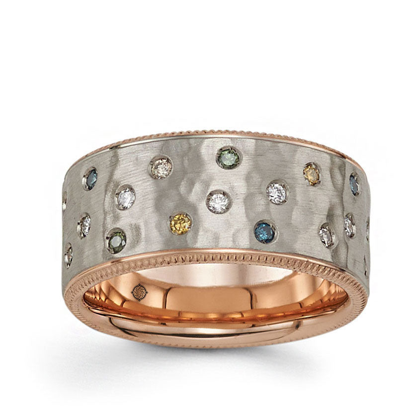 .25 Carat 2-Tone 14k Gold Diamond Cocktail Ring - BAND2359