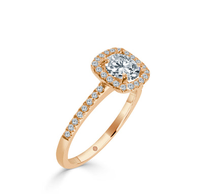 THE CLASSIC HALO ENGAGEMENT RING - ER1100