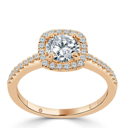 THE CLASSIC HALO ENGAGEMENT RING - ER1100