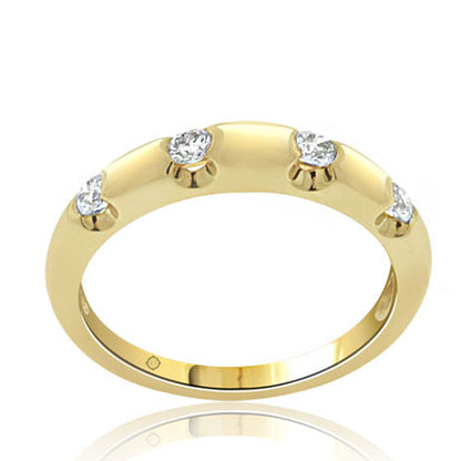 .40 Carat 14k Yellow Gold Diamond Wedding Band - BAND1162