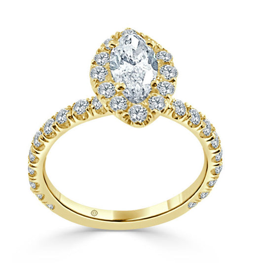 THE MARQUIS HALO ENGAGEMENT RING - ER1101