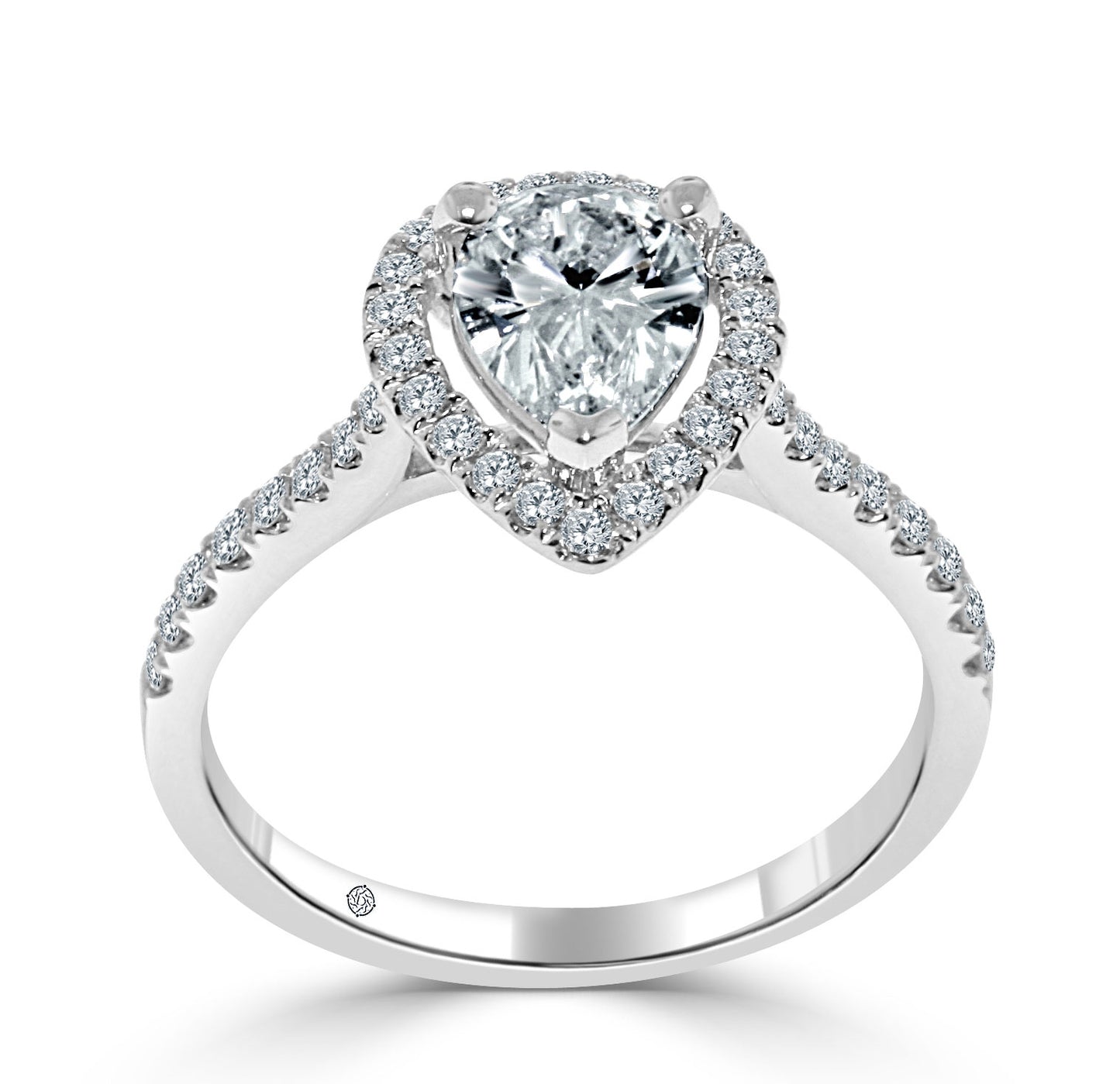 FIZA HALO DIAMOND ENGAGEMENT RING - ER1099