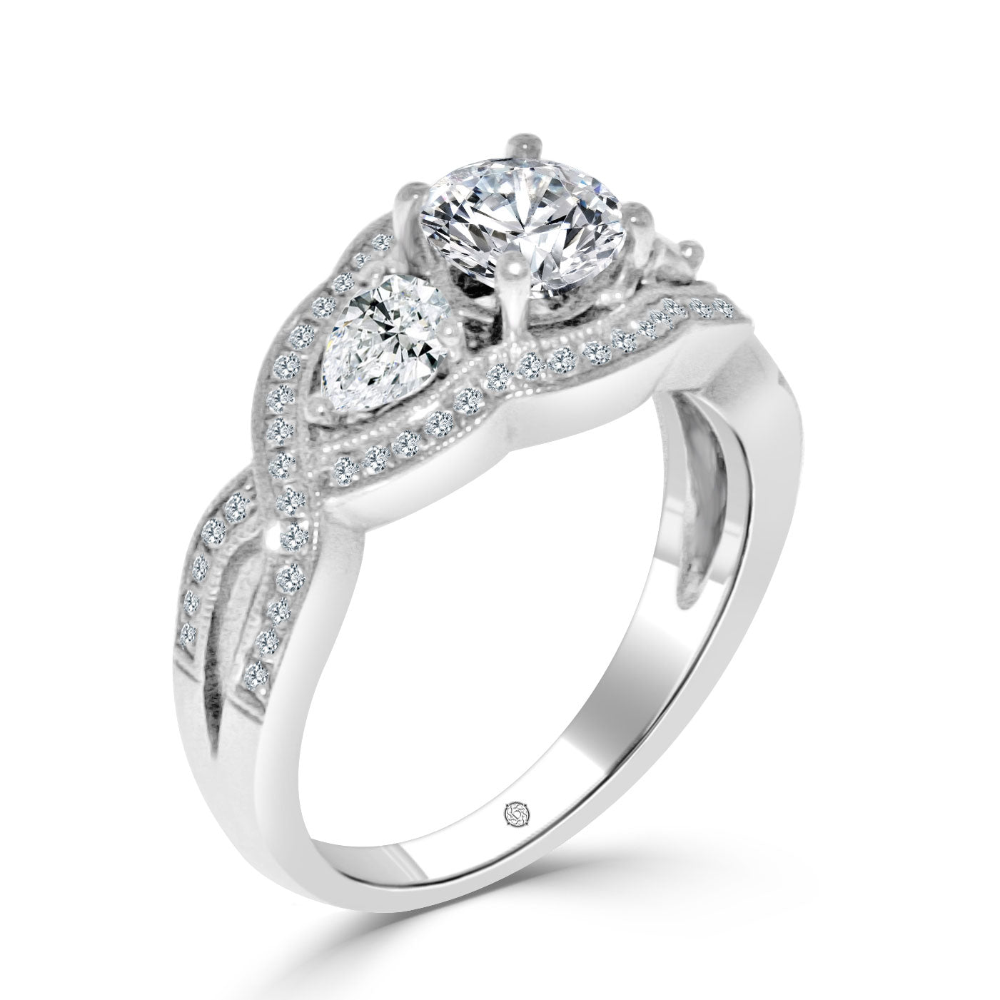DRUSCILLA DIAMOND ENGAGEMENT RING - ER1029