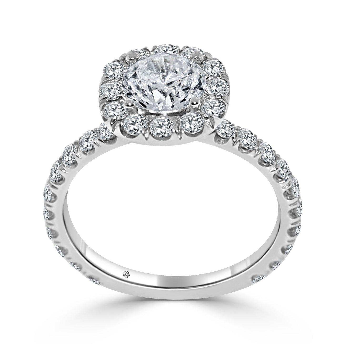 ANGELA HALO DIAMOND ENGAGEMENT RING - ER1065
