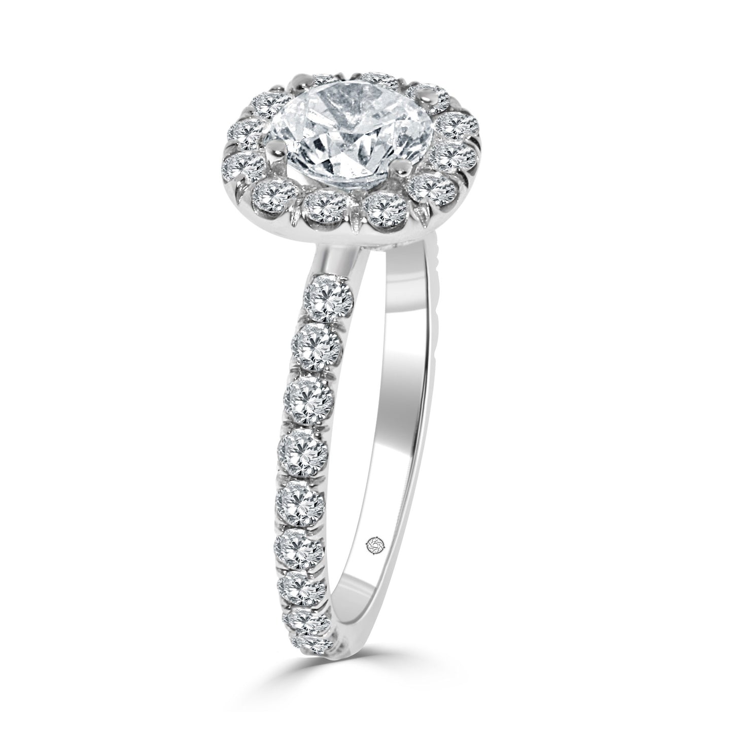 ANGELA HALO DIAMOND ENGAGEMENT RING - ER1065