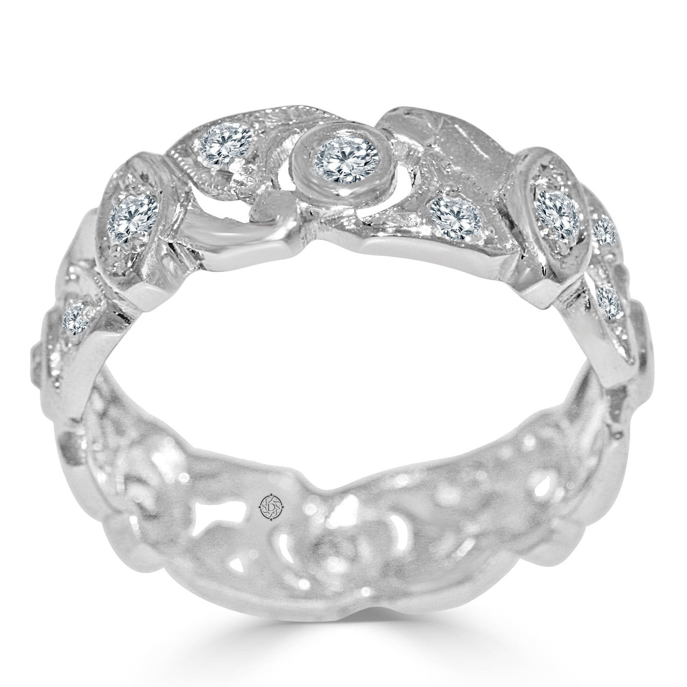 .75 Carat 14k White Gold Diamond Cocktail Ring - R675