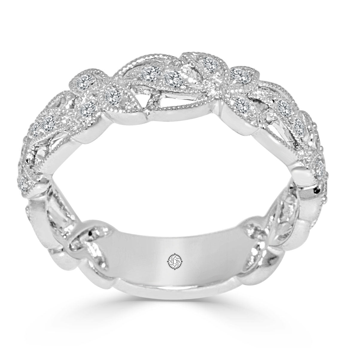 .27 Carat 14k White Gold Diamond Cocktail Ring - BAND2297