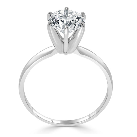 PETITE SIX-PRONG SOLITAIRE - R500 - SOL1004