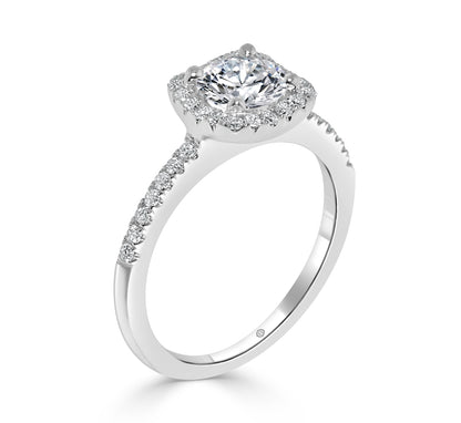 .25 Carat 14k White Gold AMITOLA DIAMOND ENGAGEMENT RING - SO9998