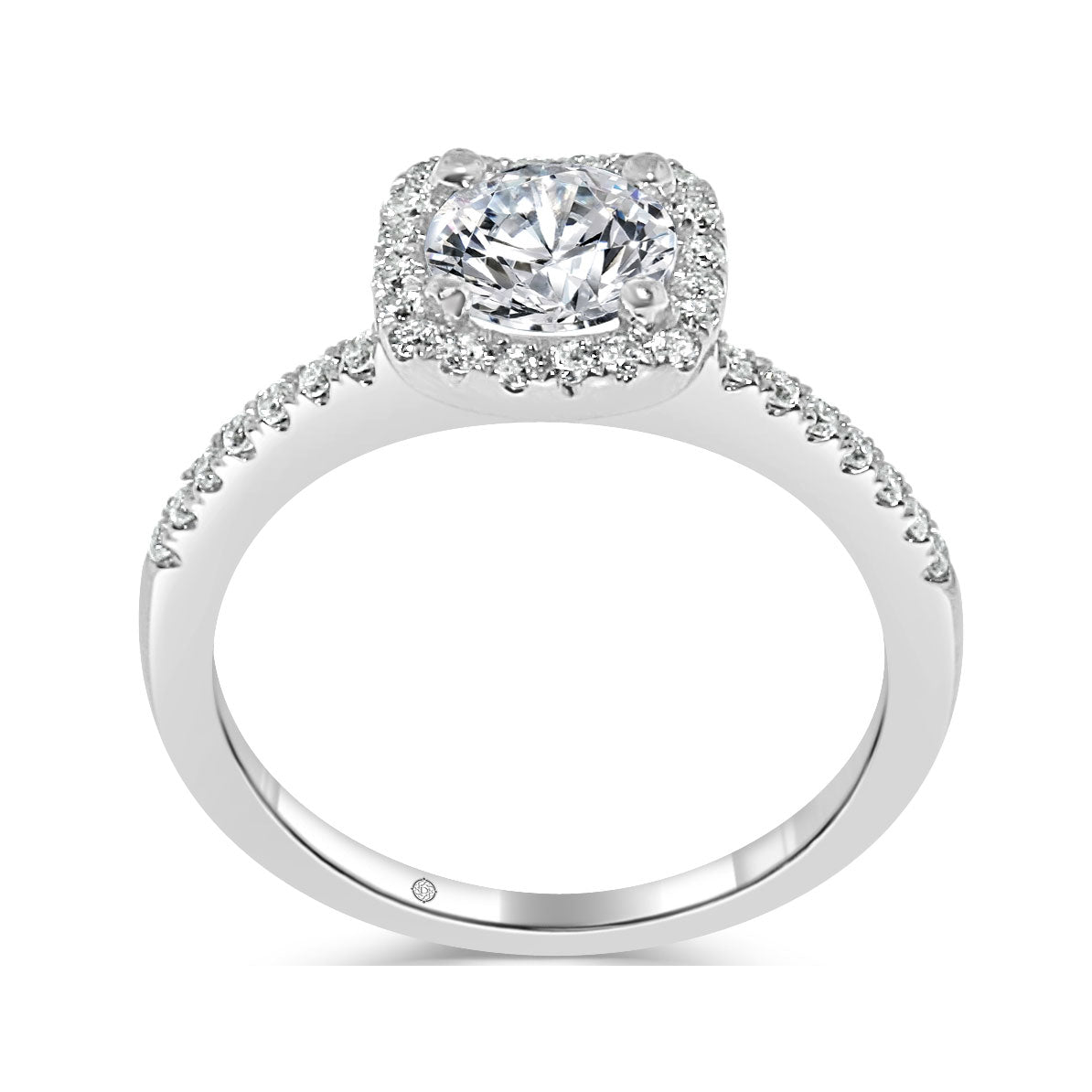 .25 Carat 14k White Gold AMITOLA DIAMOND ENGAGEMENT RING - SO9998