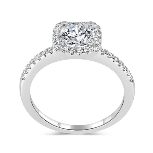 .25 Carat 14k White Gold AMITOLA DIAMOND ENGAGEMENT RING - SO9998