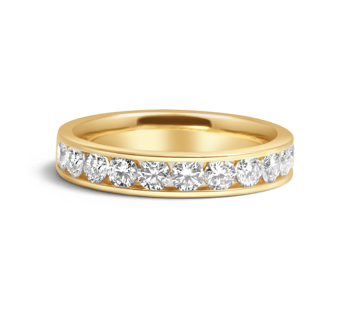 1.00 Carat 18k Yellow Gold CHANNEL DIAMOND BAND - BAND2700