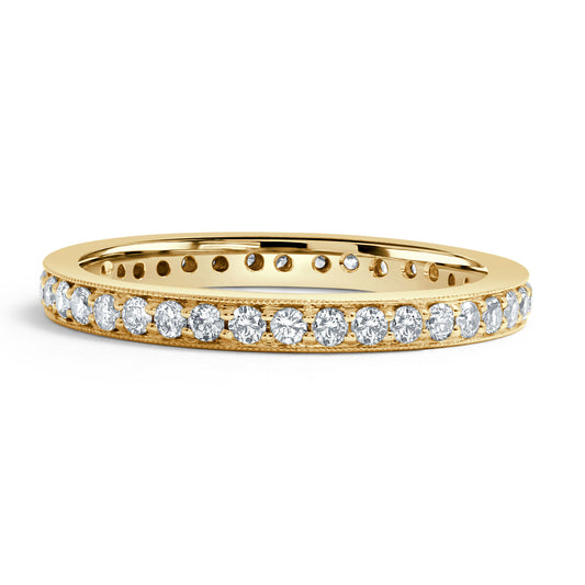 14K Yellow Gold Eternity Band (0.65ctw) - BAND1167
