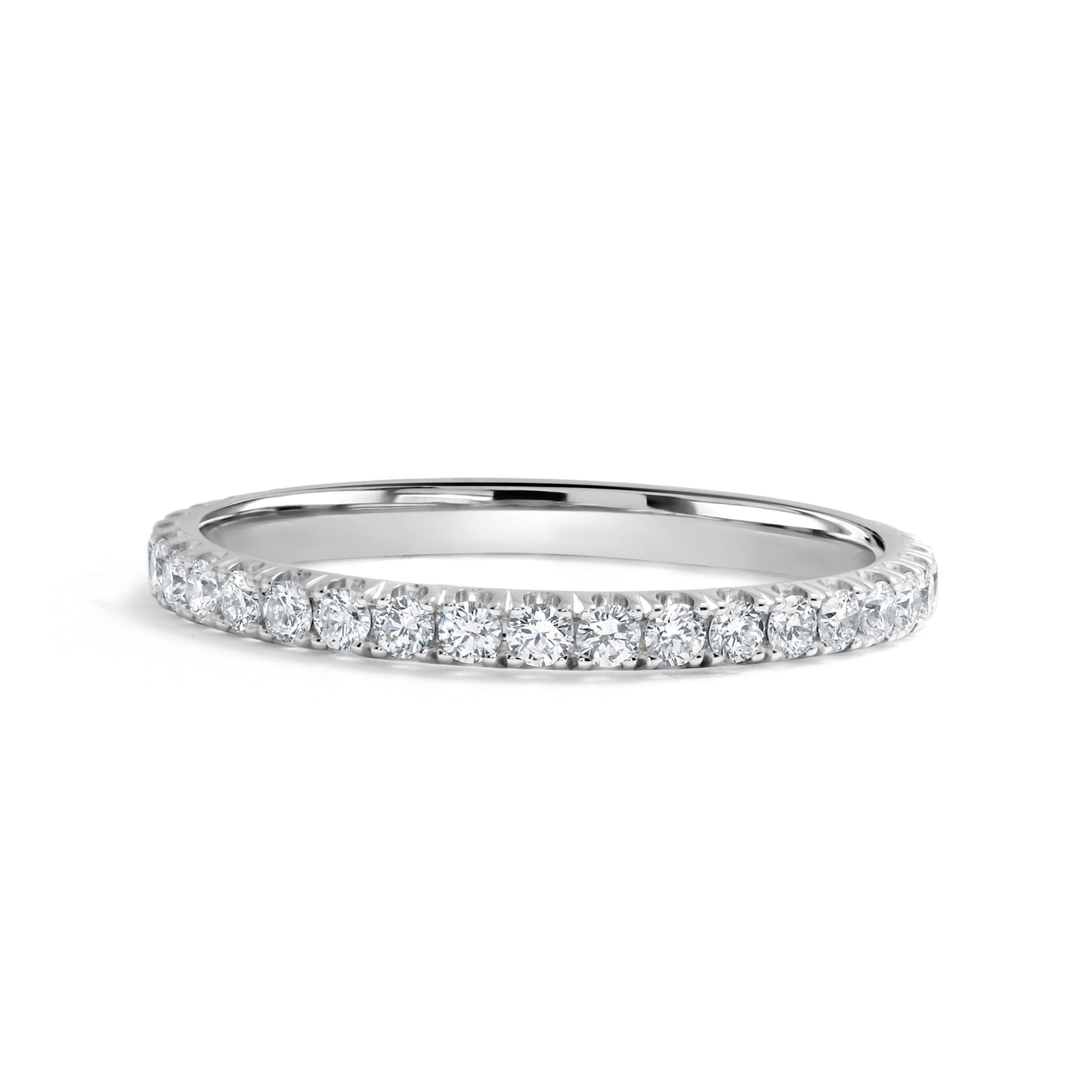 14K White Gold Eternity Band (1.00ctw) - BAND2705