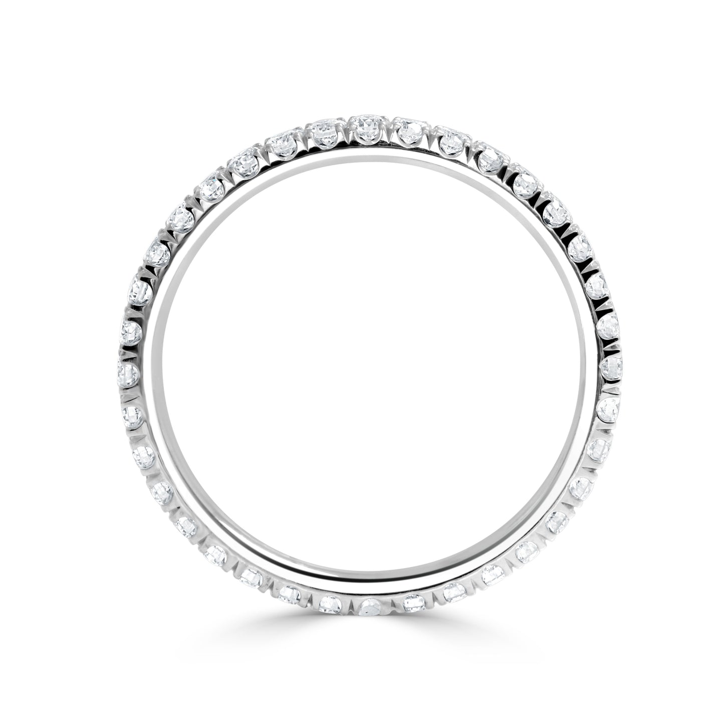 14K White Gold Eternity Band (1.00ctw) - BAND2705
