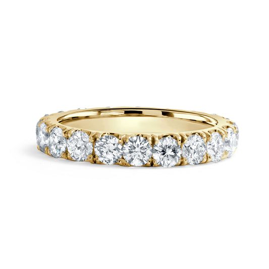 14K Yellow Gold Eternity Band (3.05ctw) - BAND2532