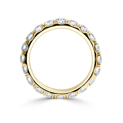 14K Yellow Gold Eternity Band (3.05ctw) - BAND2532