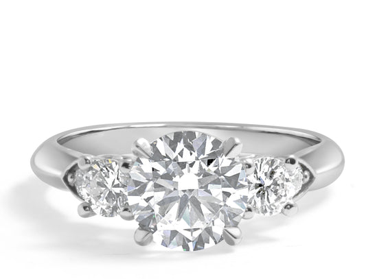 ALANIS II THREE-STONE ENGAGEMENT RING - ER1289