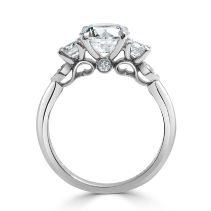 ALANIS II THREE-STONE ENGAGEMENT RING - ER1289