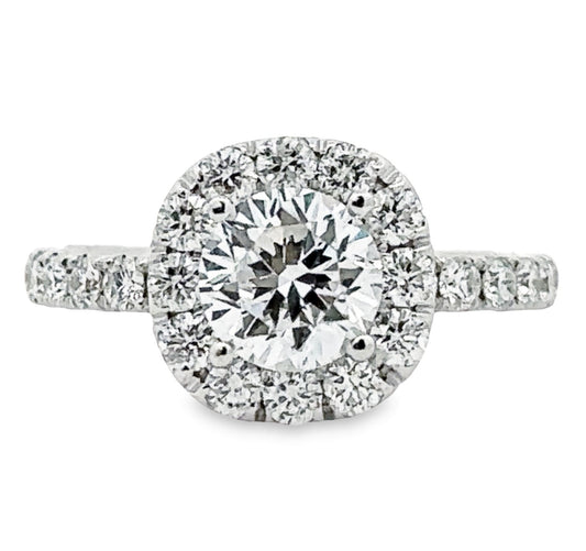 PETITE HARLOW HALO ENGAGMENT RING - ER1260