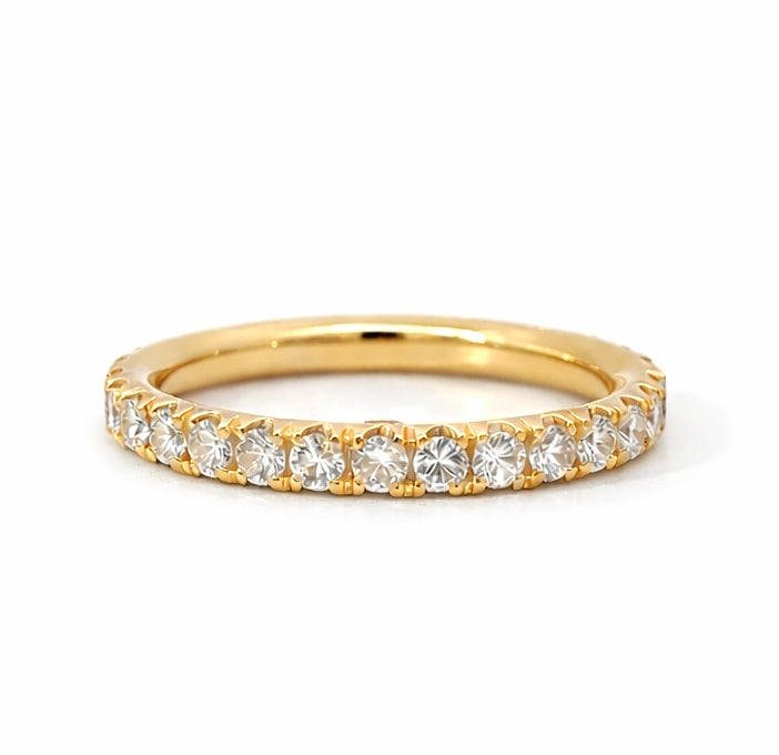 French Pave' Eternity Round Diamonds 1.00ct, BAND2852
