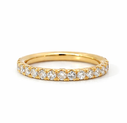 French Pave' Eternity Round Diamonds 1.00ct, BAND2852