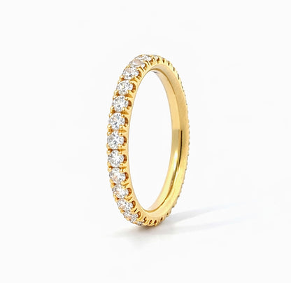 French Pave' Eternity Round Diamonds 1.00ct, BAND2852