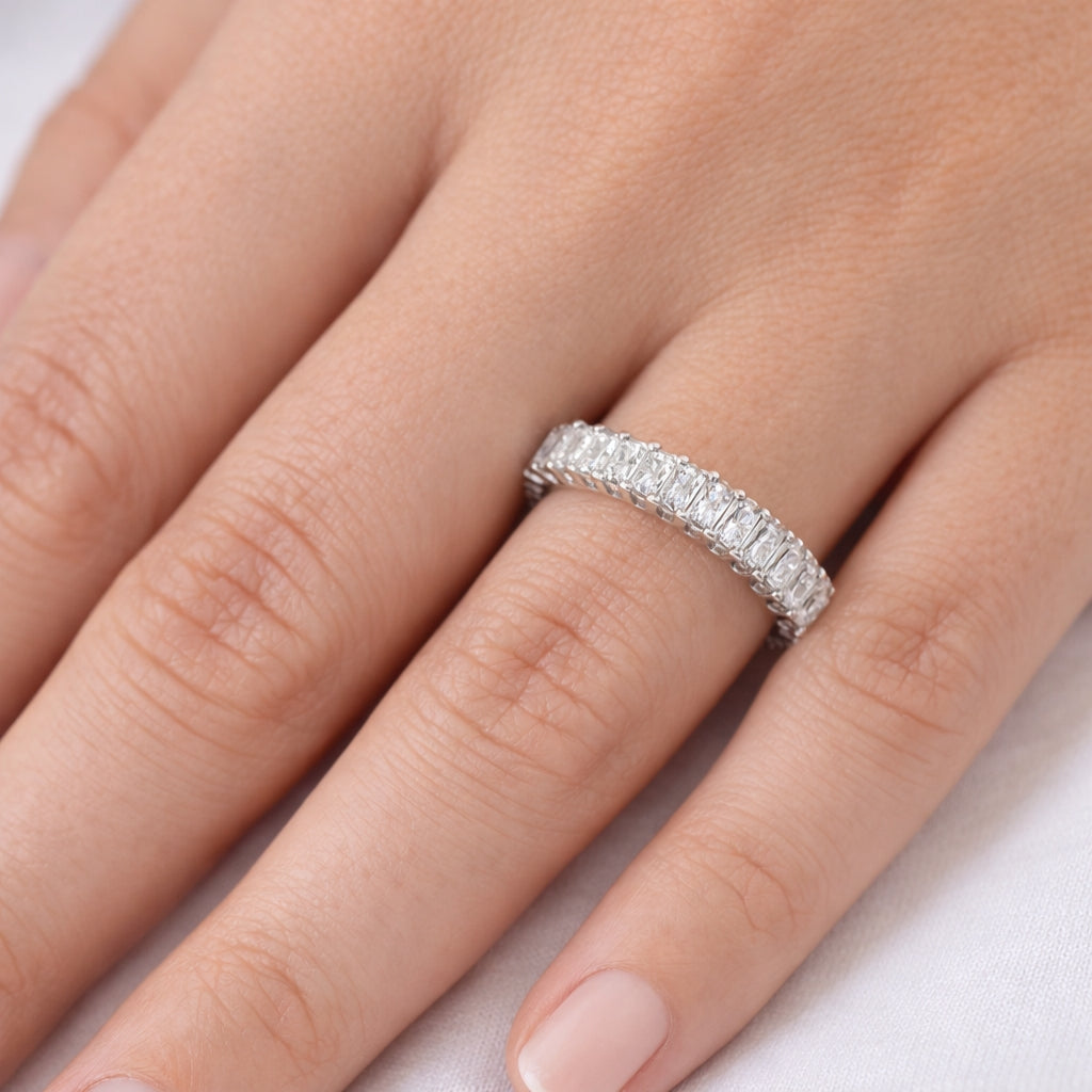 Radiant Cut Eternity Band Lab-Grown 2.41ct, BAND2916