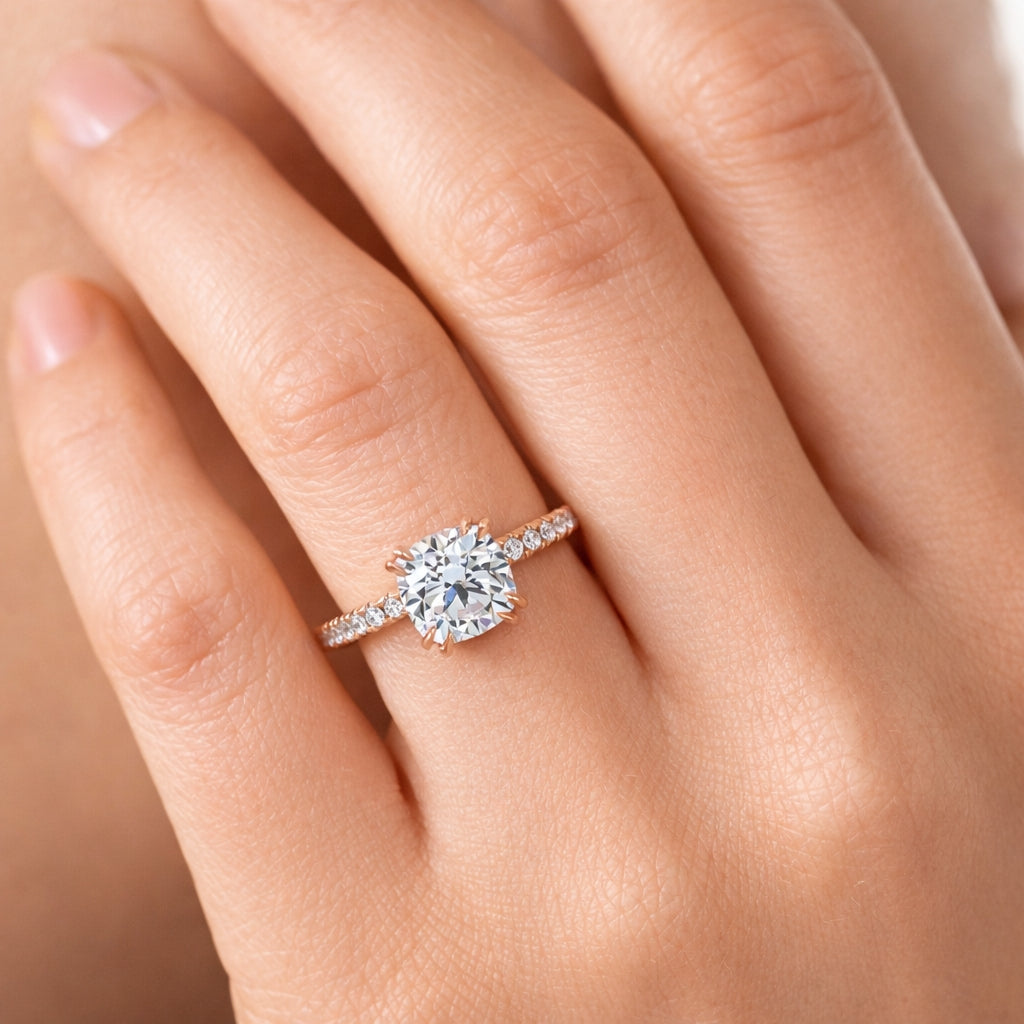 Claw Prong Solitaire Engagement Ring 2mm, ER1253
