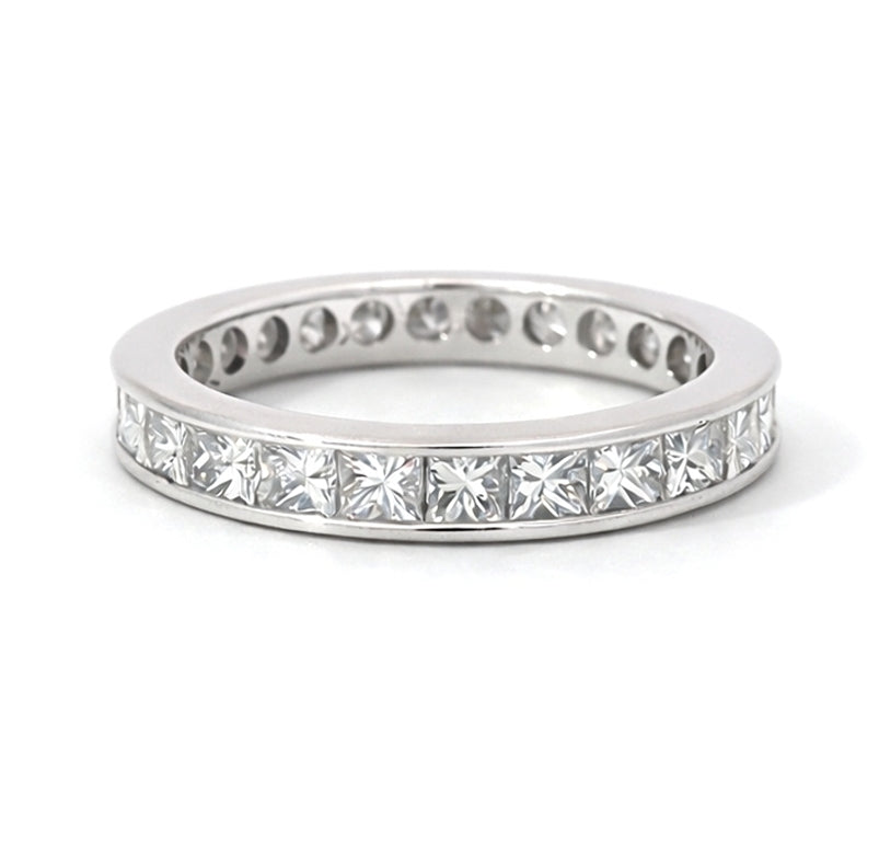 Channel Set Princess Eternity Wedding Band, BAND2021