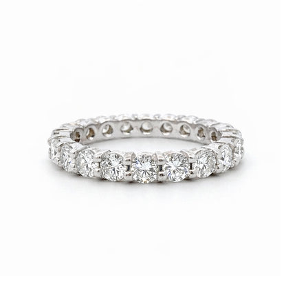 Prong Round Diamond 2.00ct Eternity, BAND2123