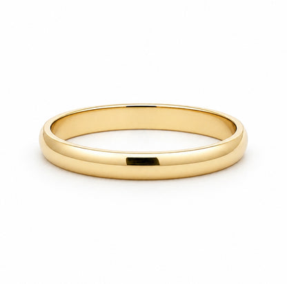 2MM 14K Yellow Gold Comfort Fit Wedding BAND2843