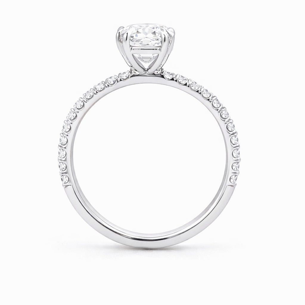 Claw Prong Solitaire Engagement Ring 2mm, ER1253W