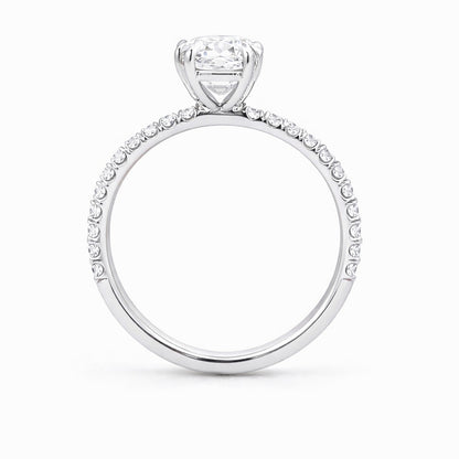 Claw Prong Solitaire Engagement Ring 2mm, ER1253W