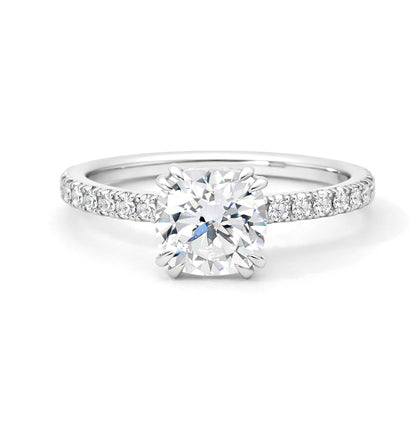 Claw Prong Solitaire Engagement Ring 2mm, ER1253W