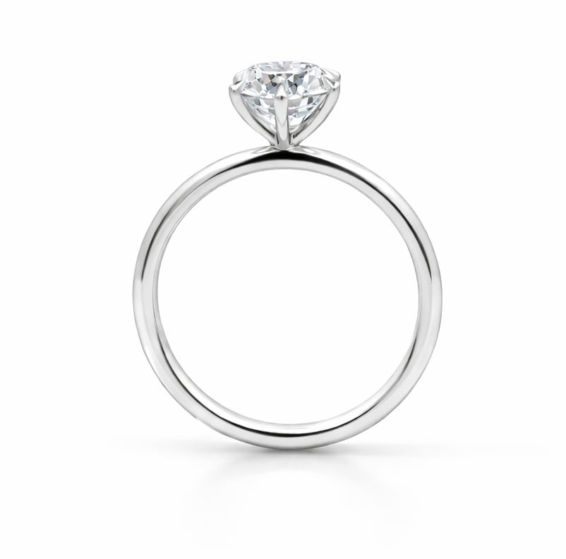 Six-Prong Classic Solitaire Engagement Ring, SOL1043