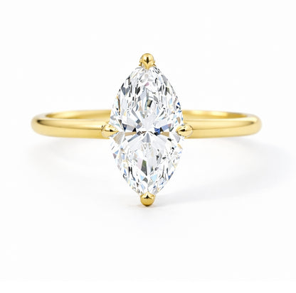 Solitaire Engagement Ring with Marquise Cut, SOL1251