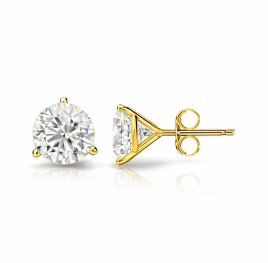 Martini Setting Stud Earrings, STUD1155
